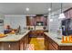 Modern kitchen with granite countertops and ample cabinet space at 4241 Caveat Ct, Fairburn, GA 30213