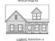 Charming home rendering featuring a cozy design with dormer windows and a covered front porch at 156 South Village Ave, Holly Springs, GA 30115