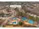 Community overview showing home location, pool, and tennis courts at 3012 Lexington Ave, Woodstock, GA 30189