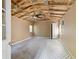 Unfinished basement with high ceilings and exposed beams at 4925 Erin Rd, Atlanta, GA 30331