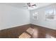 Spacious bedroom with hardwood floors and large windows at 4925 Erin Rd, Atlanta, GA 30331