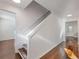 Hardwood floors and white walls in the hallway at 4925 Erin Rd, Atlanta, GA 30331