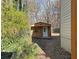 Wooden storage shed in backyard at 4925 Erin Rd, Atlanta, GA 30331