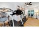 Home gym with treadmill, elliptical, and floor exercise at 4225 Maner Se St, Smyrna, GA 30080