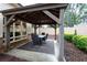 Relaxing patio with gazebo and seating for six at 4225 Maner Street Se, Smyrna, GA 30080