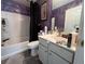 Bathroom with bathtub, toilet and vanity at 5993 Springfair Run, Lithonia, GA 30038