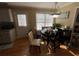 Casual dining area with a round table and four chairs at 5993 Springfair Run, Lithonia, GA 30038