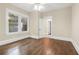 Spacious bedroom featuring hardwood floors and neutral walls at 776 Brookline Sw St, Atlanta, GA 30310