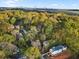 Luxury home with city skyline view and tree-lined street at 2438 2Nd Nw St, Atlanta, GA 30318