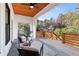 Spacious deck overlooking backyard with wooden railings at 2438 2Nd Nw St, Atlanta, GA 30318