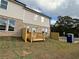 Townhouse with small deck and fenced backyard at 328 Shine Dr, Stockbridge, GA 30281