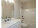 Bathroom featuring a single vanity and tub shower combo at 2920 Ilir Nw Mnr, Atlanta, GA 30318