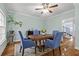 Charming dining area with hardwood floors and a light color palette at 105 Jefferson Ne Cir, Atlanta, GA 30328