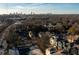 Aerial view of a neighborhood with city skyline in the background at 1870 Vigo Ne St, Atlanta, GA 30307