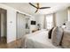 Serene bedroom with a king-size bed and ensuite bathroom at 1870 Vigo Ne St, Atlanta, GA 30307