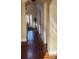 Hardwood floors and wainscoting in the hallway at 416 Culloden Moor Dr, Mcdonough, GA 30253