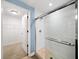 Bathroom with walk-in shower and access to closet at 563 Memorial Se Dr # 405, Atlanta, GA 30312