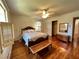 Bright bedroom featuring hardwood floors and a ceiling fan at 363 Seminole Ne Dr, Marietta, GA 30060