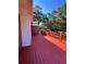 Spacious red deck overlooks wooded backyard at 363 Seminole Ne Dr, Marietta, GA 30060