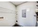 Laundry room with shelving, hookups and electrical panel at 3102 Fairington Village Dr, Lithonia, GA 30038