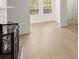 Living room with hardwood floors and fireplace at 2042 Brian Way, Decatur, GA 30033