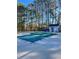 Community pool covered for the off season at 2042 Brian Way, Decatur, GA 30033