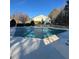 Community pool with safety cover; perfect for relaxing and recreation at 2042 Brian Way, Decatur, GA 30033