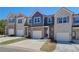 New townhome community with attached garages at 6996 Fringe Flower Dr # 84, Austell, GA 30168