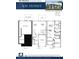 Floor plan of a 3-bedroom, 2.5-bathroom townhome with a 1-car garage at 6996 Fringe Flower Dr # 84, Austell, GA 30168