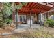 Covered patio with concrete flooring and built-in grill at 2827 Overlook Ne Trce, Atlanta, GA 30324