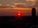 Stunning sunset aerial view of the city skyline at 1280 W Peachtree Nw St # 3902, Atlanta, GA 30309