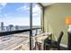 Home office with city view and a workspace at 1280 W Peachtree Nw St # 3902, Atlanta, GA 30309