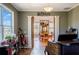 View from piano into dining area and adjacent kitchen at 753 Win West Xing, Auburn, GA 30011