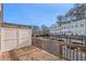 Private deck with wood railings, offering a view of the community at 860 Constellation Dr, Decatur, GA 30033