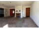 Living room features a fireplace and neutral carpet at 1357 Sharon St, Atlanta, GA 30314