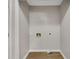 Laundry closet with wood-look flooring at 80 Yvette Ne Ct, Kennesaw, GA 30144