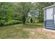 Spacious backyard with mature trees and grassy area at 819 Norwood Se Rd, Atlanta, GA 30315