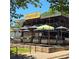 Elmyriachi features a vibrant patio with umbrellas at 1797 Hosea L Williams Se Dr, Atlanta, GA 30317