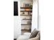 Stylish built-in shelves with decor and books at 1797 Hosea L Williams Se Dr, Atlanta, GA 30317