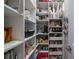 Well-organized pantry with ample shelving and drawers at 104 Johnston Farm Ln, Woodstock, GA 30188