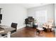 Home office with hardwood floors and plenty of natural light at 1618 Athens Sw Ave, Atlanta, GA 30310