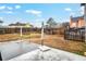 Spacious backyard with patio and wooden fence at 3805 Dogwood Farm Rd, Decatur, GA 30034