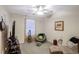 Cozy bedroom with a comfortable sitting area and large window at 3805 Dogwood Farm Rd, Decatur, GA 30034