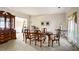 Formal dining room with a large table and hutch at 3805 Dogwood Farm Rd, Decatur, GA 30034