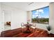 Bright dining area with hardwood floors and city views at 270 17Th Nw St # 809, Atlanta, GA 30363