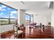 Spacious living area with hardwood floors and large windows at 270 17Th Nw St # 809, Atlanta, GA 30363