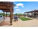 Outdoor grilling and lounge area with city views at 270 17Th Nw St # 809, Atlanta, GA 30363
