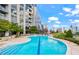 Stunning rooftop pool provides a resort-like setting at 270 17Th Nw St # 809, Atlanta, GA 30363