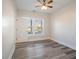 Bedroom with hardwood floors and neutral walls at 56 Veranda Walk, Dallas, GA 30157