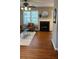 Living room featuring a fireplace and a cozy seating area at 6977 Gallant Se Cir # 8, Mableton, GA 30126